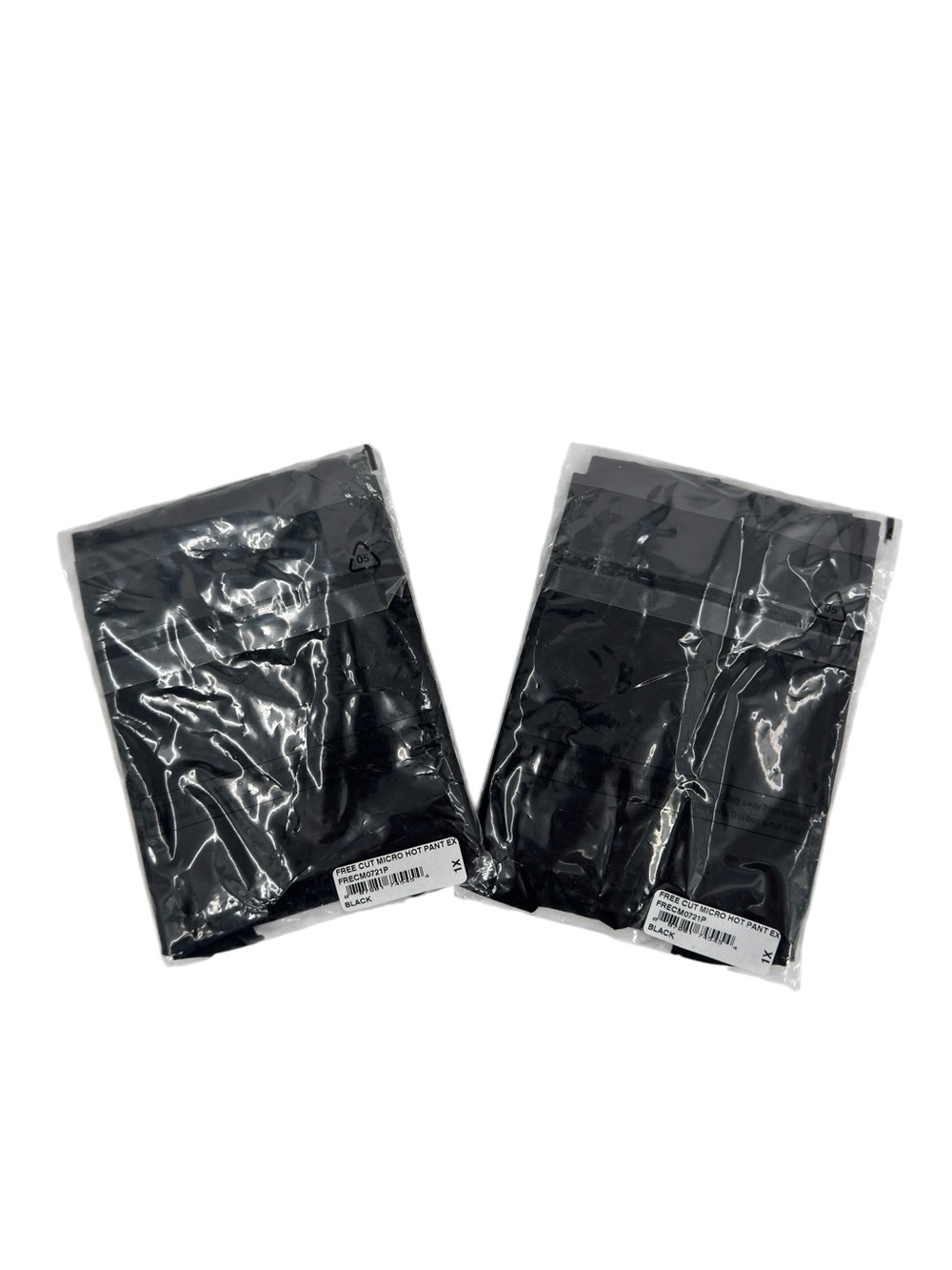 COSABELLA Bundle Of Two Free Cut Micro Hot Pant Seamless Lacer Cut  Boyshort 1X